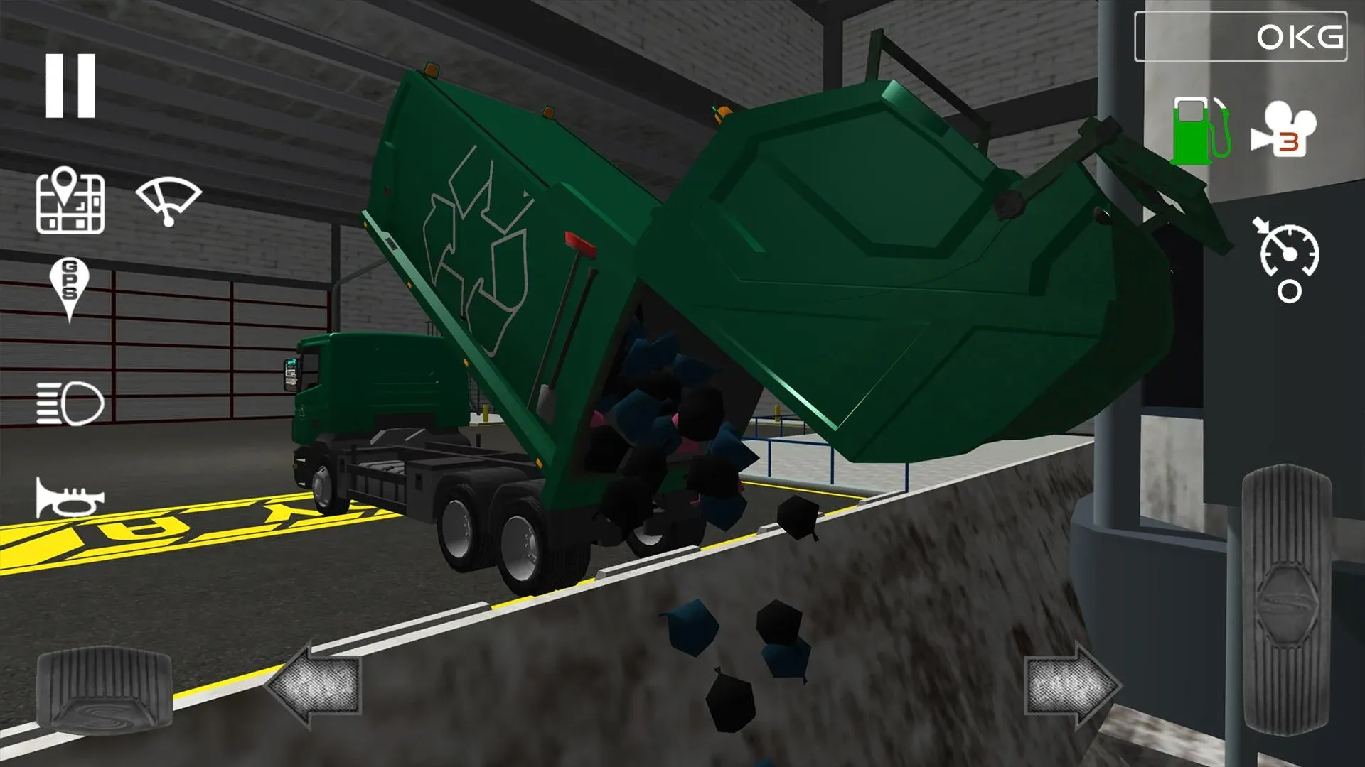 Trash Truck Simulator v1.7.1 APK Мод (Бесплатные покупки) Screenshot 3 Trash Truck Simulator v1.7.1 APK Мод (Бесплатные покупки) Screenshot 3