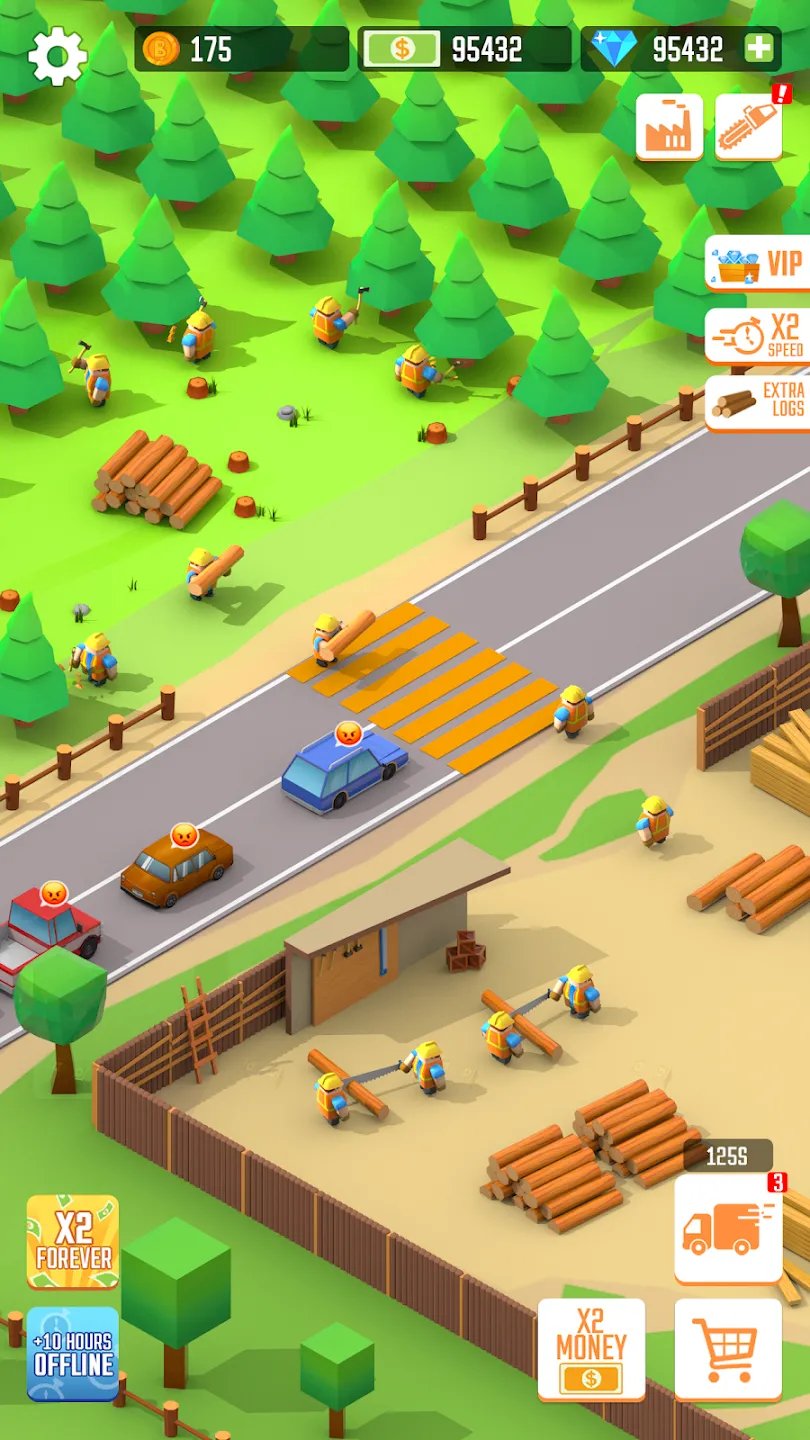 Idle Lumber Empire: Tycoon Inc vIdle Lumber Empire APK Мод (Меню, Много денег) Screenshot 4 Idle Lumber Empire: Tycoon Inc vIdle Lumber Empire APK Мод (Меню, Много денег) Screenshot 4