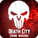 Взломанная Death City: Zombie Invasion [мод: много денег] на Андроид