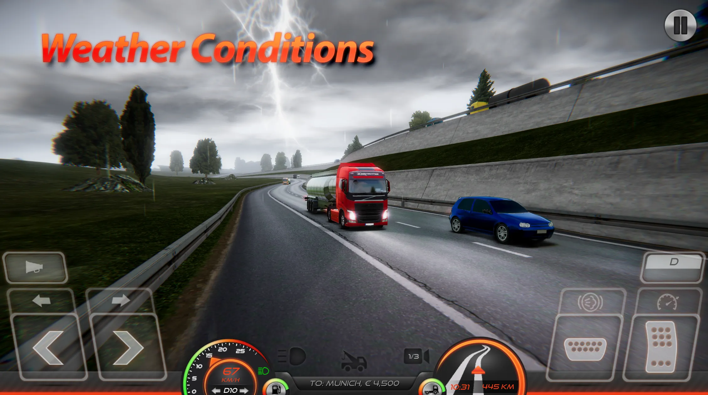 Симулятор грузовика: Европа 2 v0.64 APK Мод (Много денег) Screenshot 3 Симулятор грузовика: Европа 2 v0.64 APK Мод (Много денег) Screenshot 3