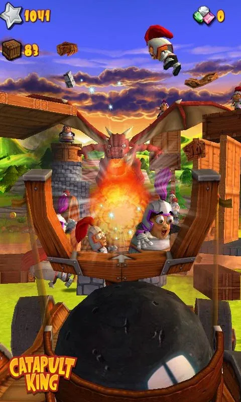 Catapult King v2.0.72.0 APK Мод (Много денег) Screenshot 3