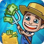 Взломанная Idle Farm Tycoon Мод (Бесплатные улучшения) на Андроид