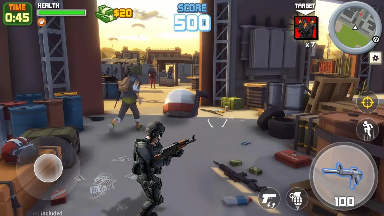 Gangster City Simulator: Superhero Fighting Game [мод: много денег] Screenshot 2