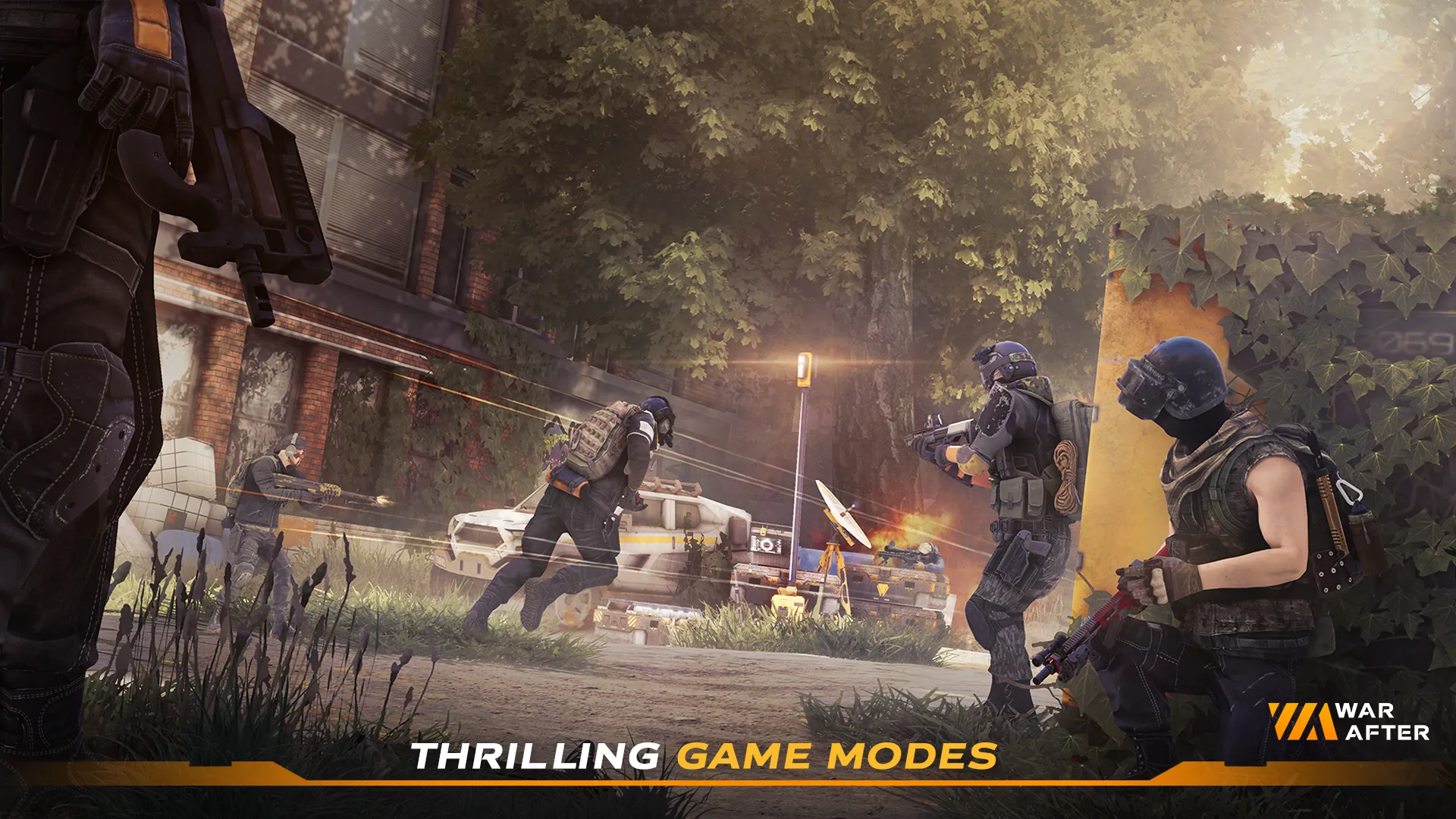 War After: PvP шутер v0.9.130 APK Мод (Бесконечные боеприпасы) Screenshot 4