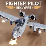 Скачать MOD Fighter Pilot: HeavyFire [мод: много денег] на Андроид