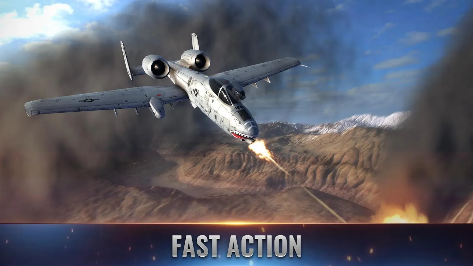 Fighter Pilot: HeavyFire [мод: много денег] Screenshot 1