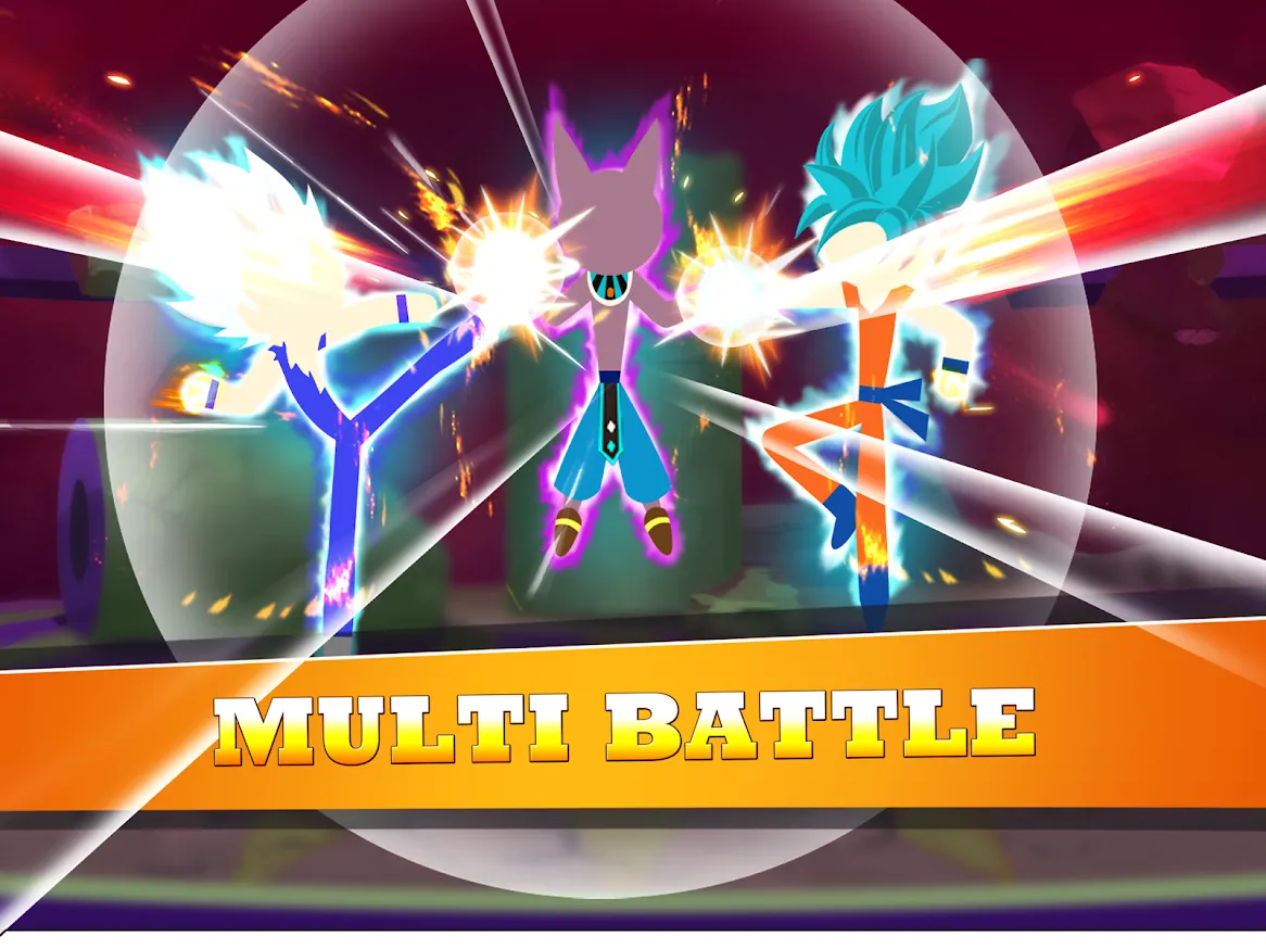 Stick Super Fight [мод: много денег] Screenshot 2