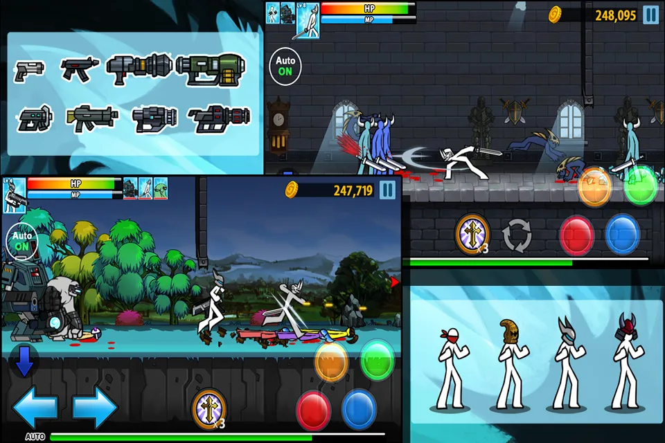 Anger of Stick 4 [мод: много денег] Screenshot 5
