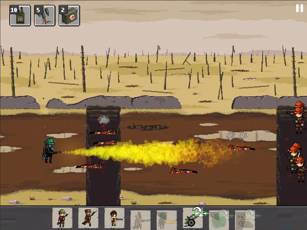 War Troops 1917:Trench Warfare [мод: бесплатные покупки] Screenshot 5