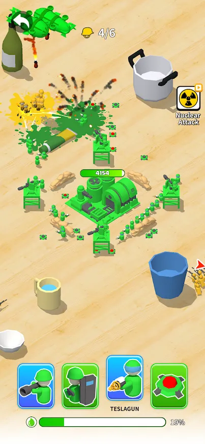 Toy Army: Draw Defense [мод: много денег] Screenshot 3