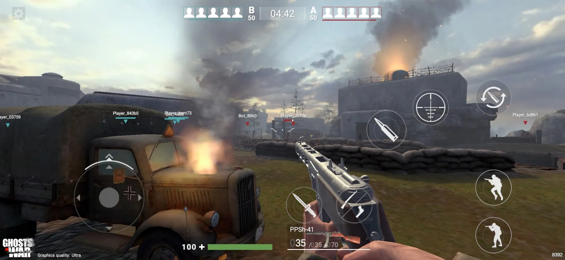 Ghosts of War: WW2 Стрелялки Screenshot 3 Ghosts of War: WW2 Стрелялки Screenshot 3