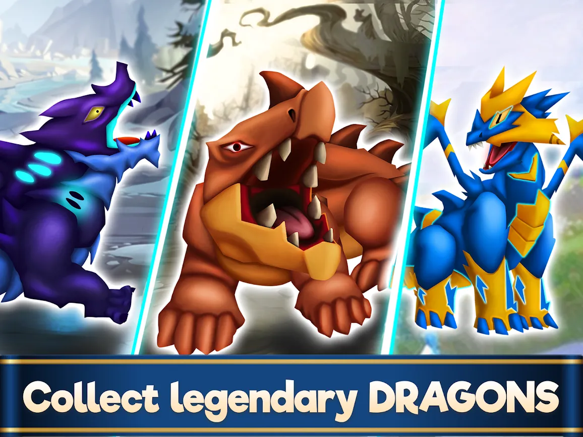 Dragon Paradise City: Breeding War Game [мод: много денег] Screenshot 2