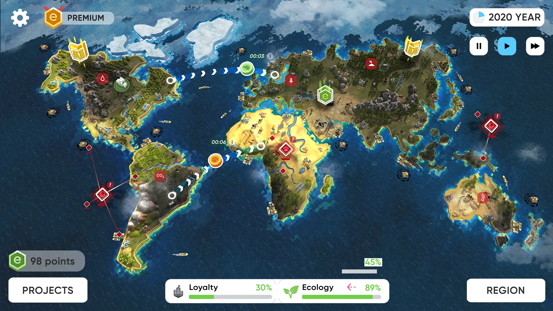 ECO inc. Save the Earth v1.3.3 APK Мод (Бесплатные улучшения) Screenshot 4 ECO inc. Save the Earth v1.3.3 APK Мод (Бесплатные улучшения) Screenshot 4