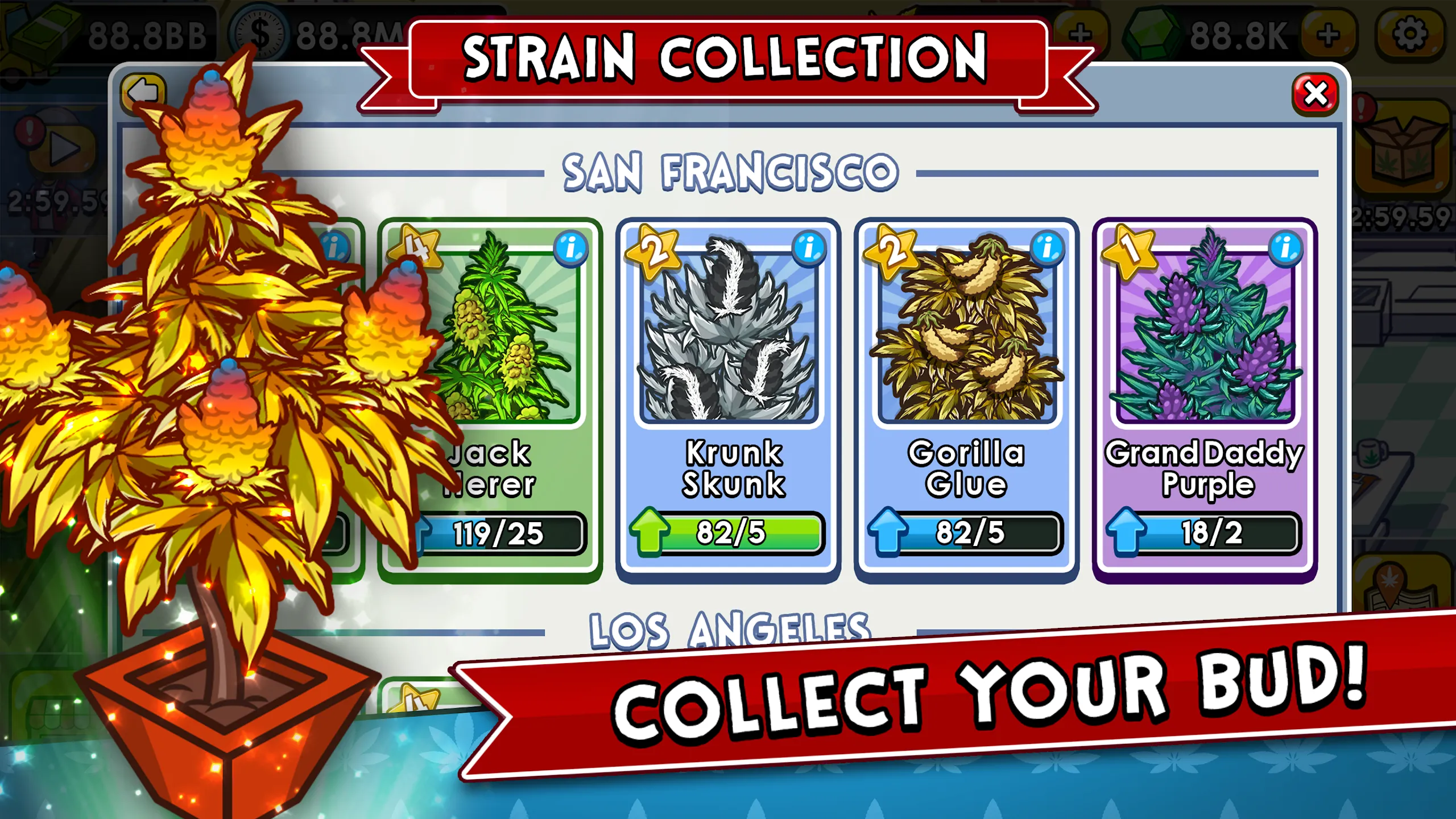 Weed Inc: Idle Tycoon v3.66.151 APK Мод (Меню, Всё бесконечно) Screenshot 2 Weed Inc: Idle Tycoon v3.66.151 APK Мод (Меню, Всё бесконечно) Screenshot 2