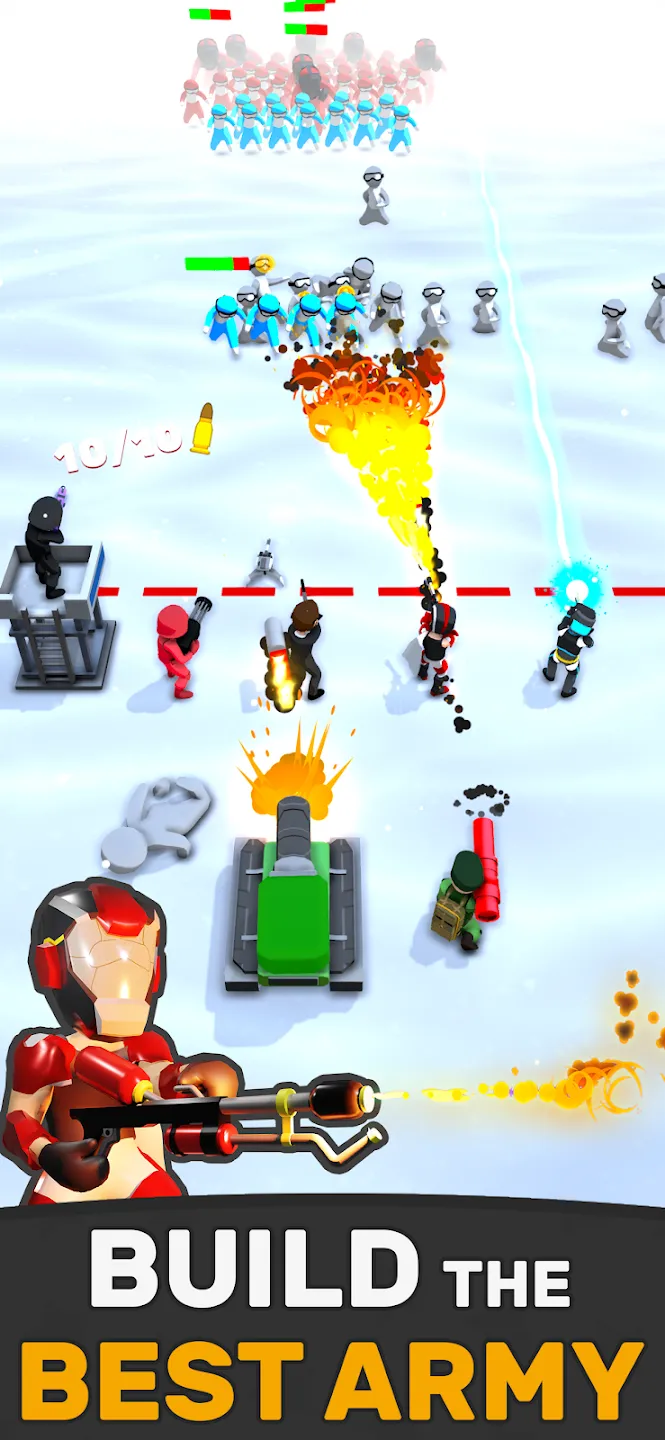 Idle Army v14.1.0 APK Мод (Тупой враг) Screenshot 2 Idle Army v14.1.0 APK Мод (Тупой враг) Screenshot 2