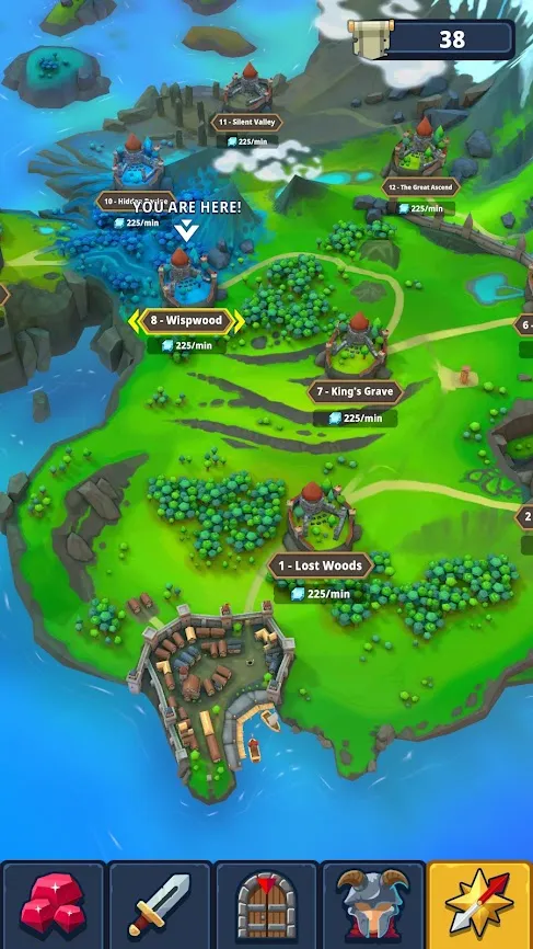 Idle Dungeon Manager - PvP RPG [мод: много денег] Screenshot 4