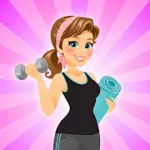 Скачать взломанную версию Idle Beauty Girl: Workout master [мод: много денег] на Андроид
