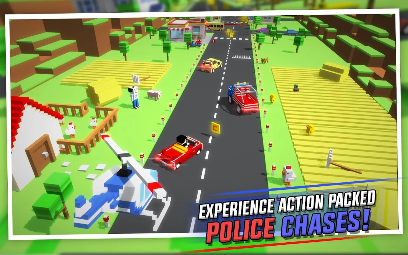 Crossy Brakes: Blocky Road Fun [мод: много денег] Screenshot 3
