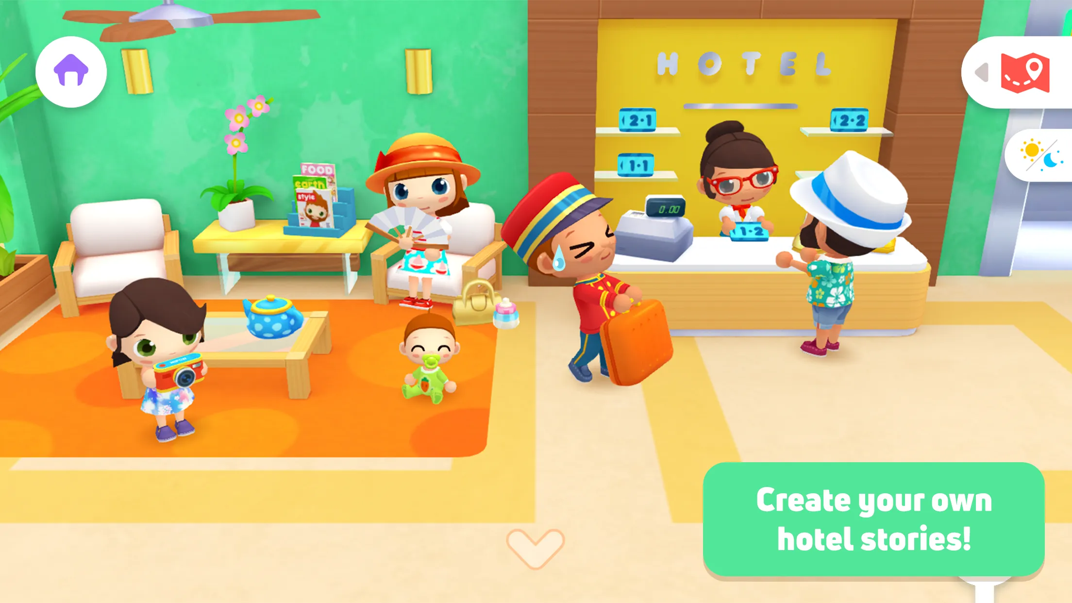 Vacation Hotel Stories [мод: бесплатные покупки] Screenshot 1