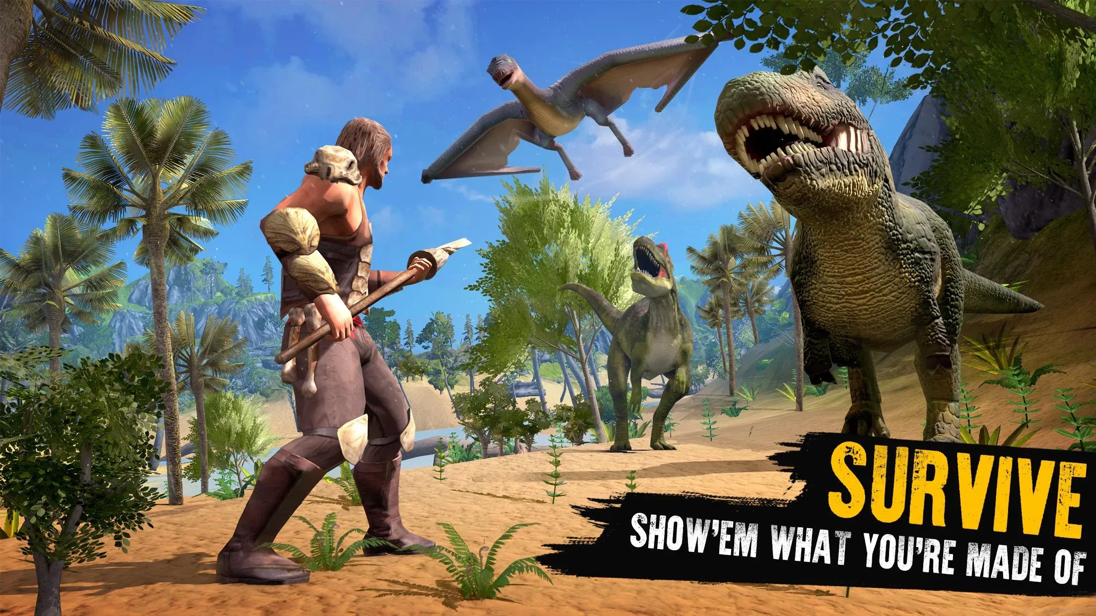 Jurassic Survival Island v10.5 APK Мод (Много денег) Screenshot 1 Jurassic Survival Island v10.5 APK Мод (Много денег) Screenshot 1