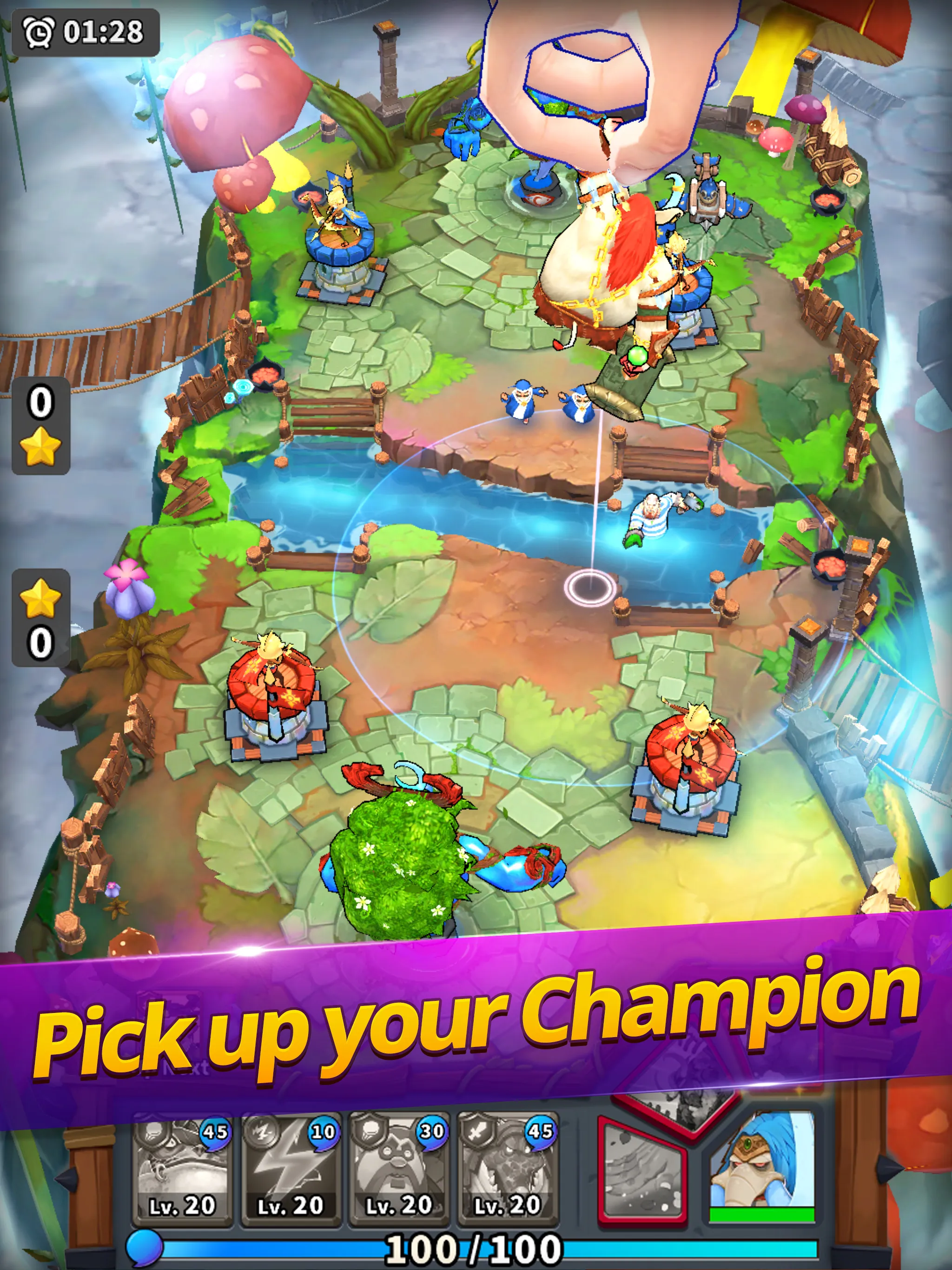 Nano Legends [мод: много маны] Screenshot 1