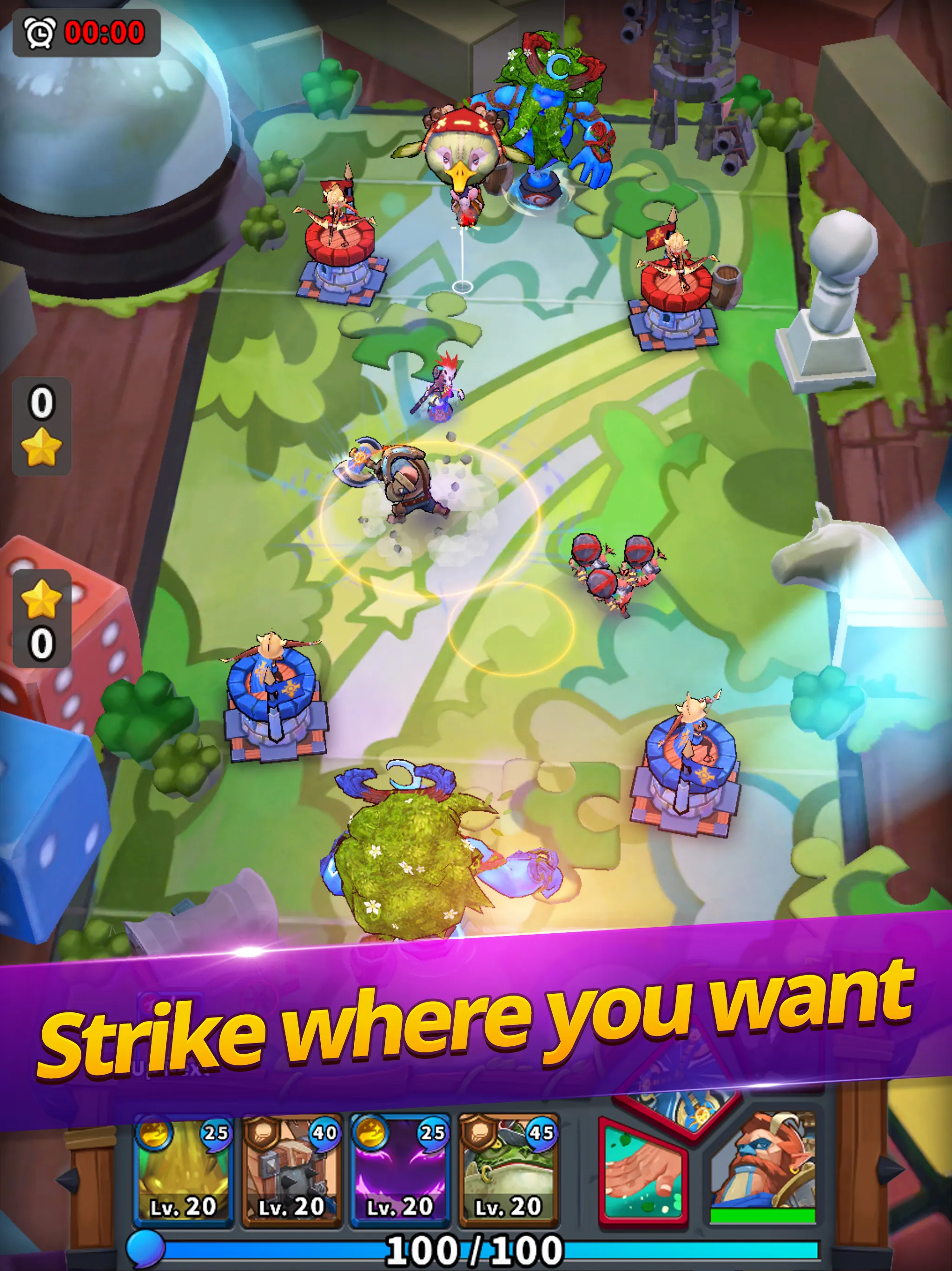 Nano Legends [мод: много маны] Screenshot 2
