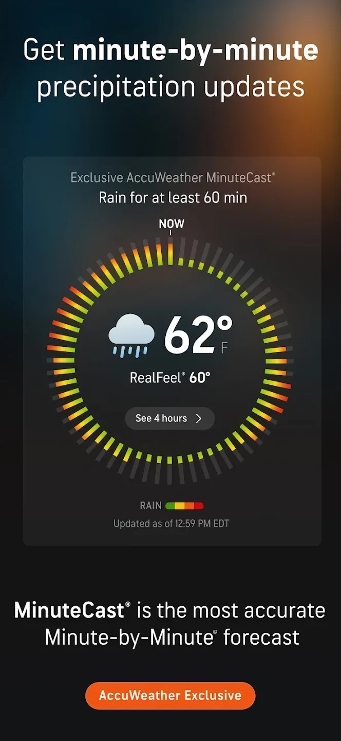 AccuWeather прогноз погоды v21.1.10-3-rc APK Мод (Всё открыто, Premium) Screenshot 2