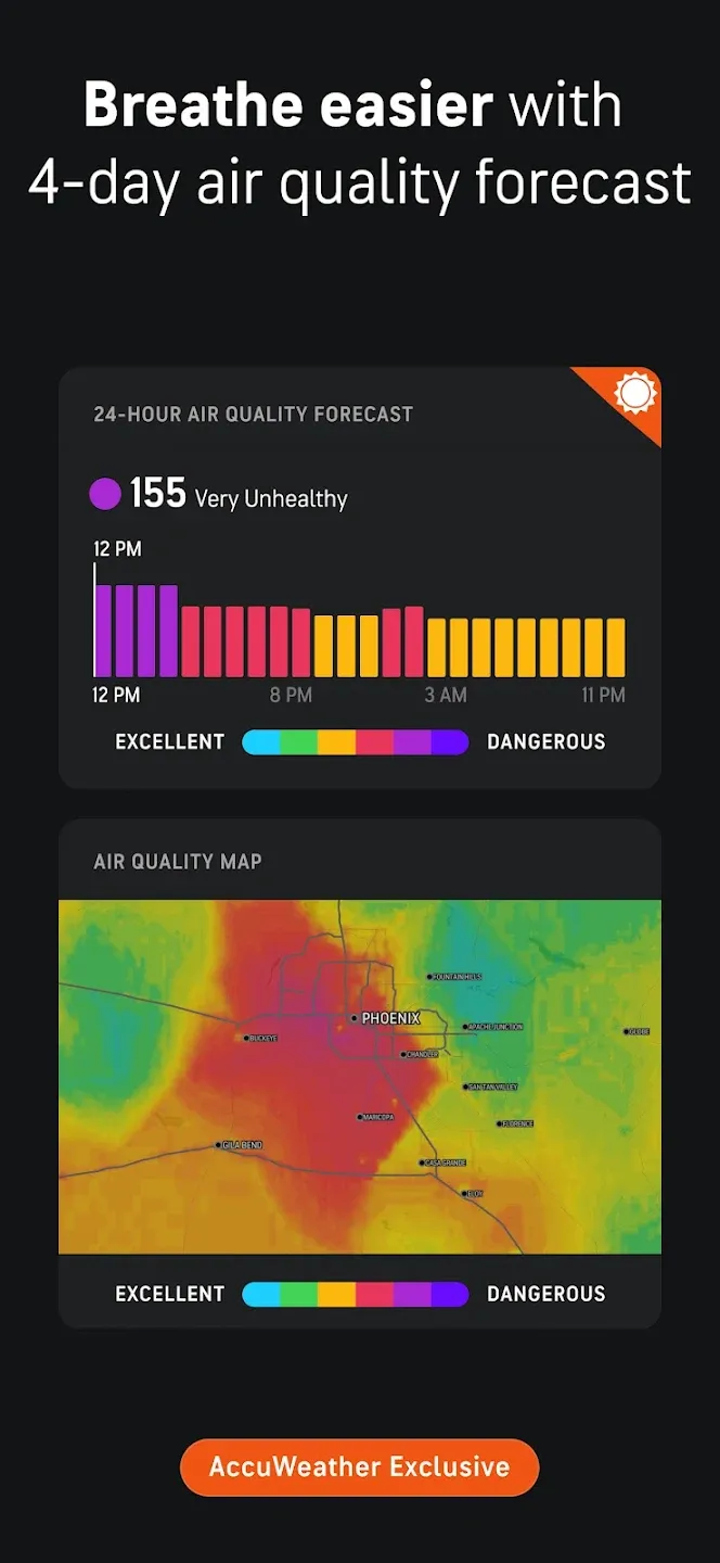 AccuWeather прогноз погоды v21.1.10-3-rc APK Мод (Всё открыто, Premium) Screenshot 5