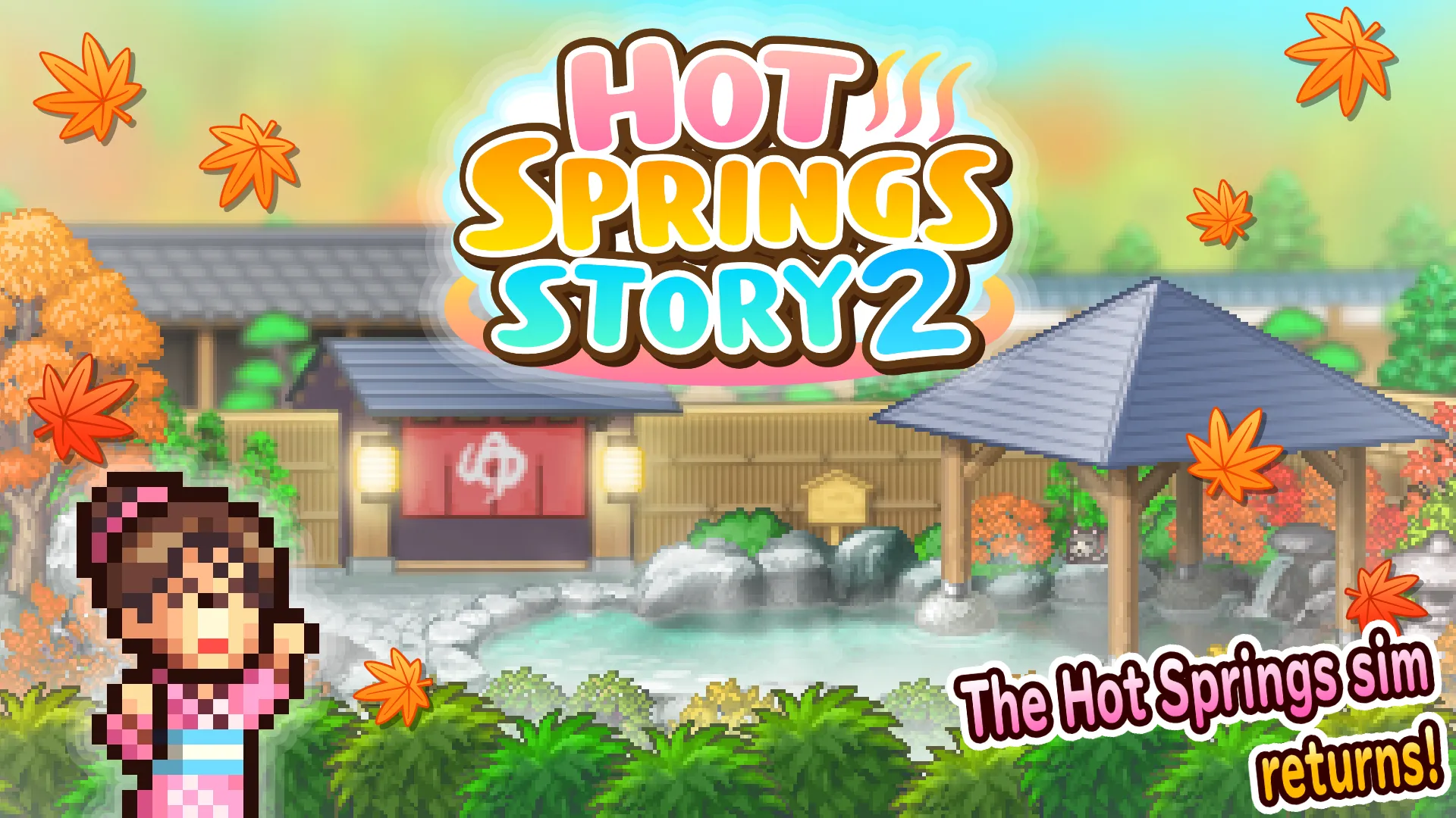 Hot Springs Story 2 v1.5.4 APK Мод (Много денег) Screenshot 3 Hot Springs Story 2 v1.5.4 APK Мод (Много денег) Screenshot 3