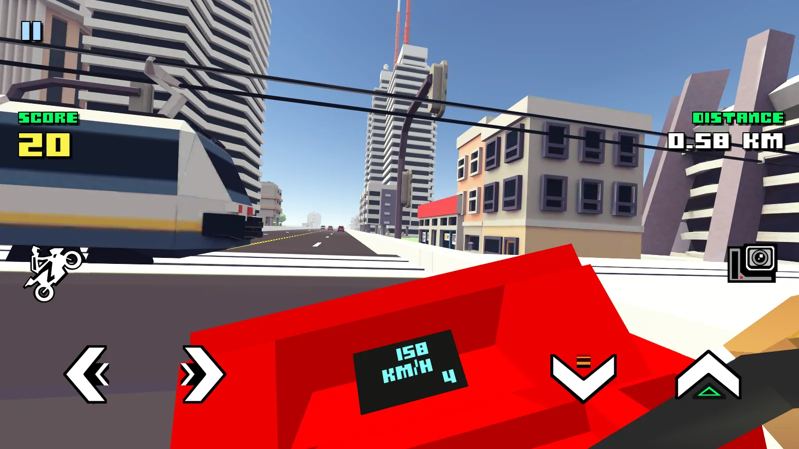 Blocky Moto Racing – мотоцикл симулятор [мод: всё открыто] Screenshot 2