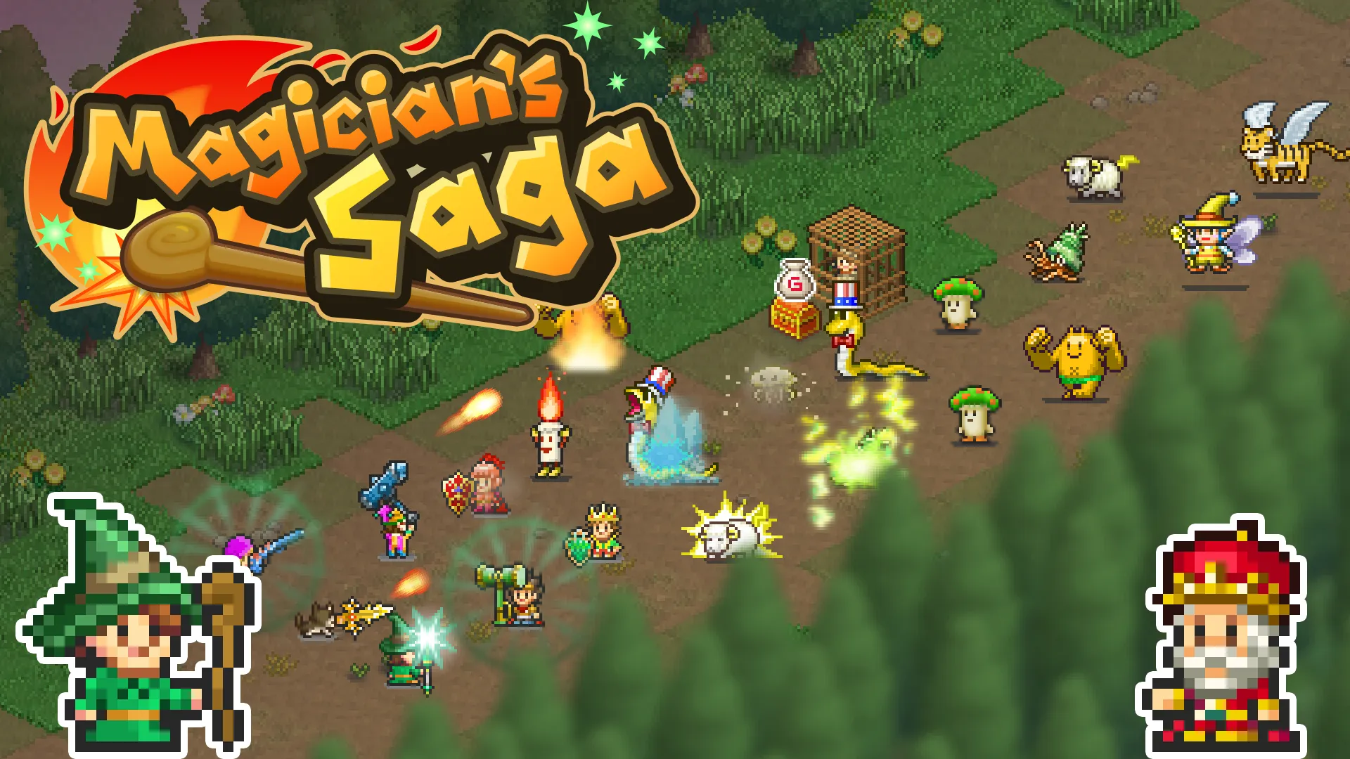 Magician's Saga [мод: много денег] Screenshot 1