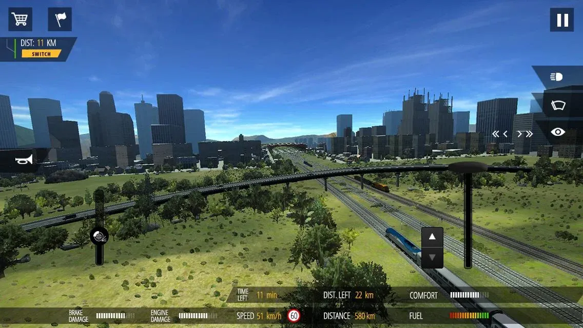 Train Simulator PRO v1.6 APK Мод (Много бриллиантов) Screenshot 4 Train Simulator PRO v1.6 APK Мод (Много бриллиантов) Screenshot 4