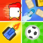 Взломанная Игры на двоих троих 4 игрока Мод (Много денег) на Андроид