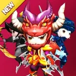 Взломанная Idle Fantasy : Merge clicker RPG [мод: много денег] на Андроид