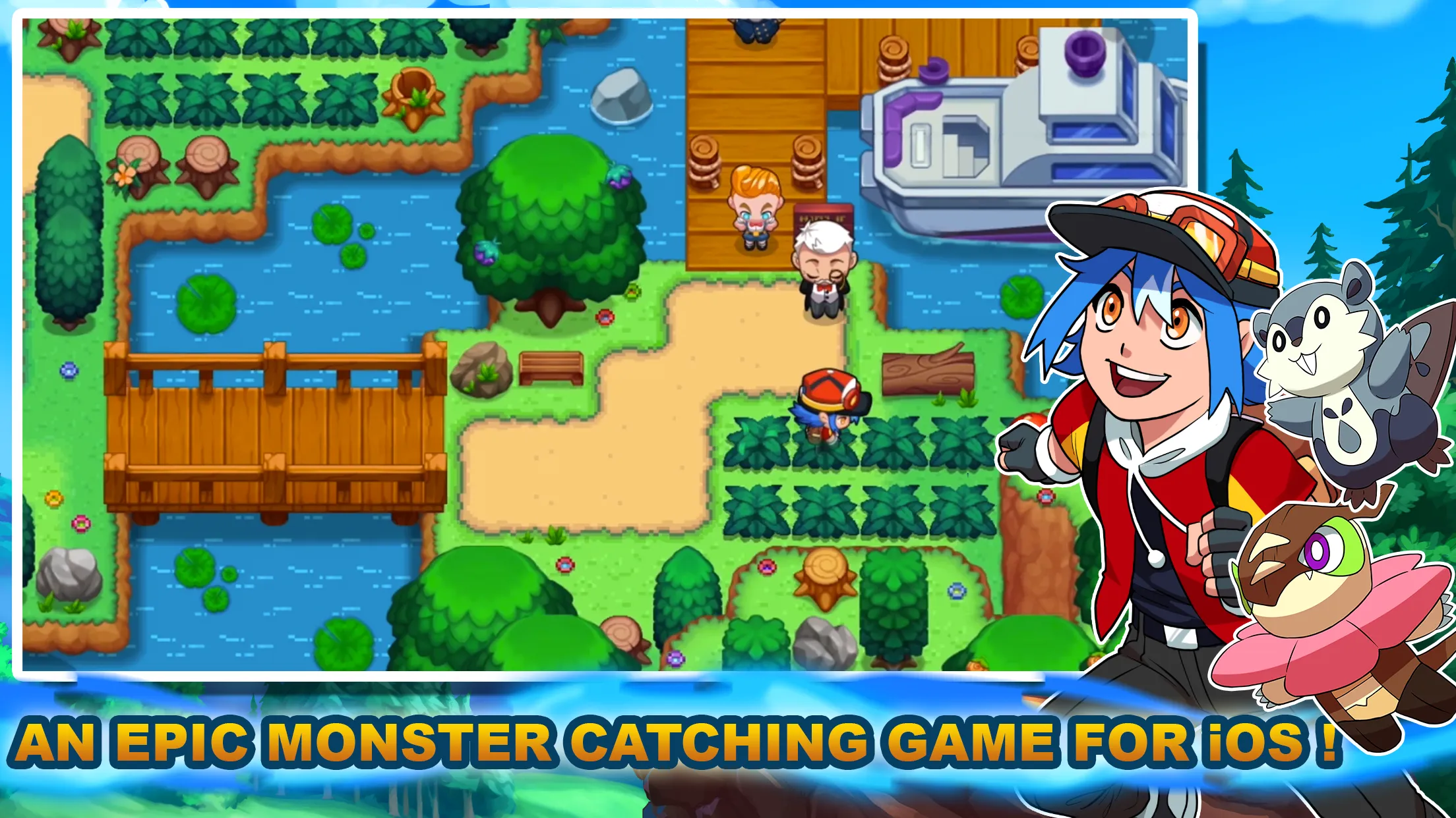 Nexomon v7.0.0 APK Мод (Бесплатные покупки) Screenshot 1 Nexomon v7.0.0 APK Мод (Бесплатные покупки) Screenshot 1