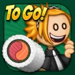 Взломанная Papa's Sushiria To Go! [мод: много денег] на Андроид