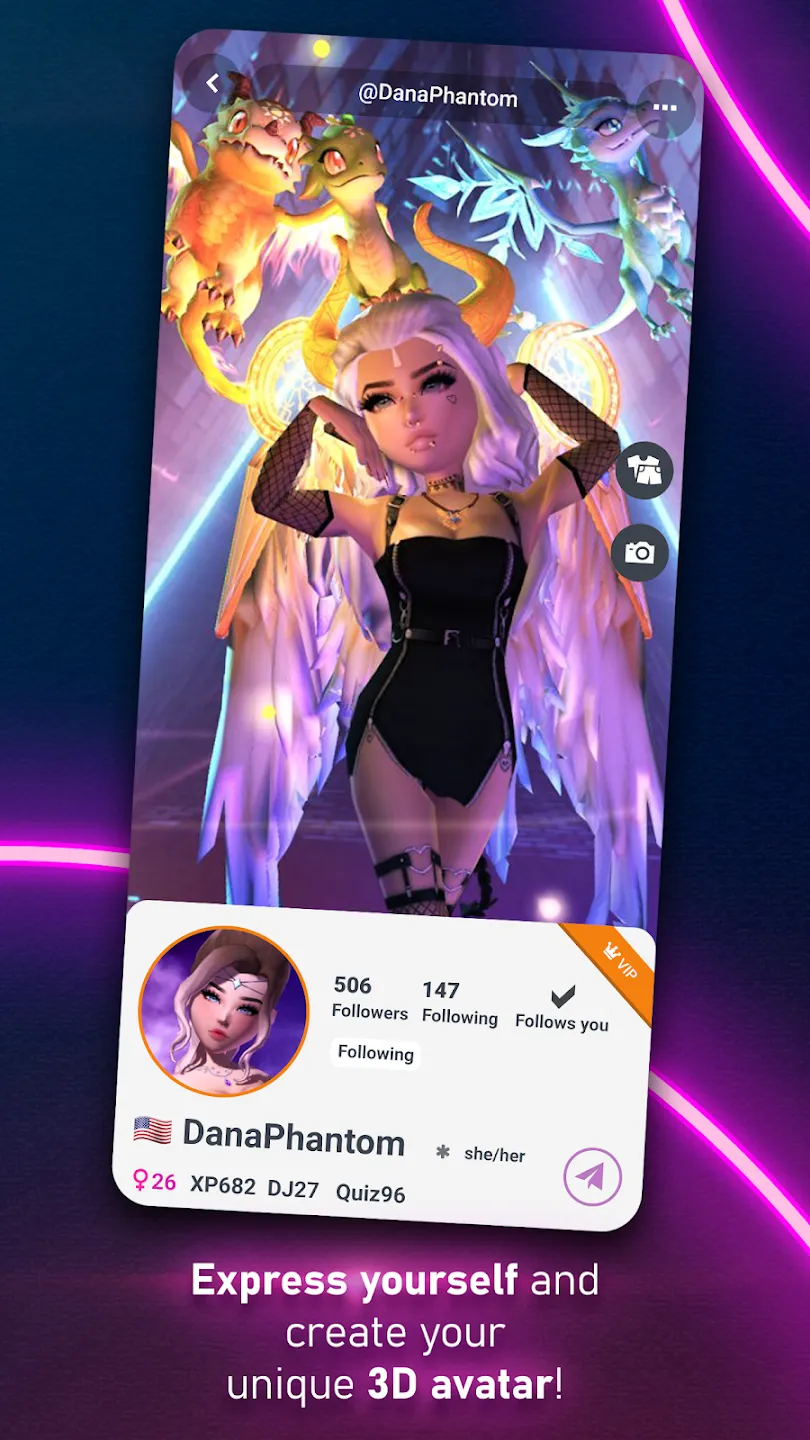 Club Cooee - 3D Avatar Chat v1.12.42 APK Screenshot 2 Club Cooee - 3D Avatar Chat v1.12.42 APK Screenshot 2
