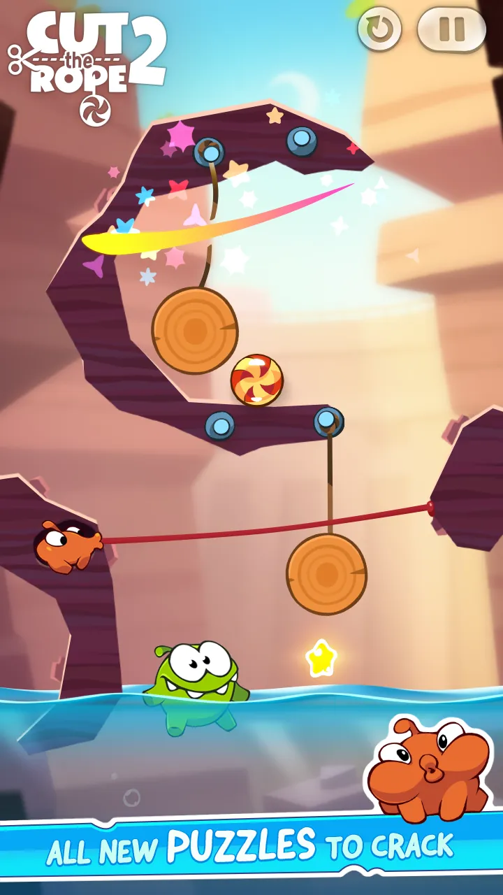 Cut the Rope 2 v1.46.0 APK Мод (Много энергии) Screenshot 3
