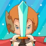 Взломанная Click Chronicles Idle Hero [мод: много денег] на Андроид