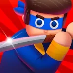 Скачать взлом Mr Ninja – Slicey Puzzles [мод: всё открыто] на Андроид