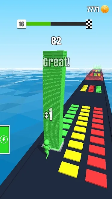 Stack Colors! [мод: много денег] Screenshot 1
