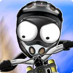 Скачать взломанную версию Stickman Downhill Мод (Всё открыто) на Андроид