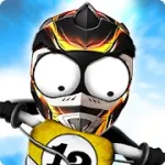 Скачать взломанную версию Stickman Downhill Motocross Мод (Всё открыто) на Андроид