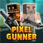 Скачать Pixel Z Gunner Мод (Режим бога) на Андроид