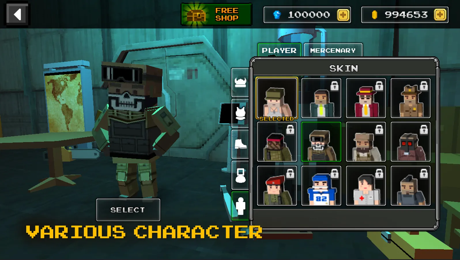 Pixel Z Gunner v5.7.3 APK Мод (Режим бога) Screenshot 3 Pixel Z Gunner v5.7.3 APK Мод (Режим бога) Screenshot 3