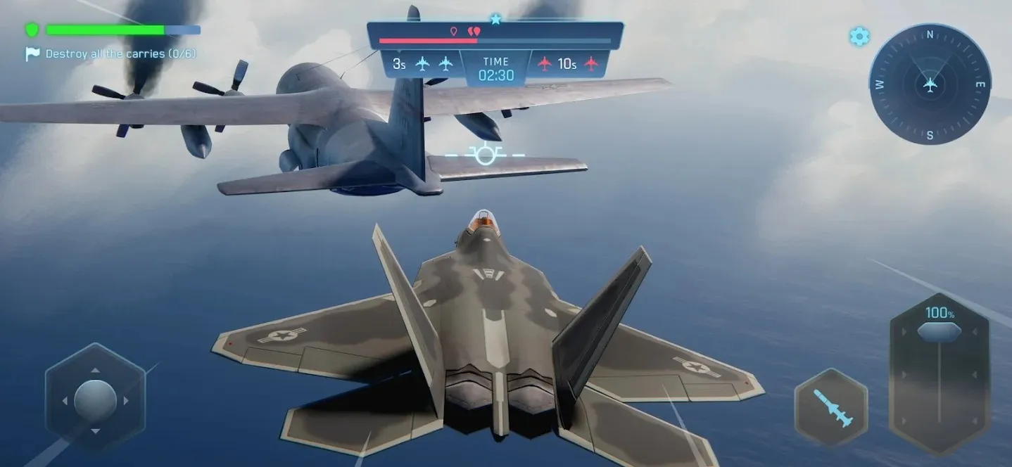 Maximum Air Clash [мод: много денег] Screenshot 3