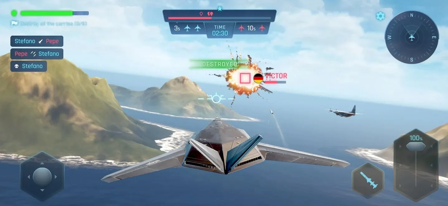 Maximum Air Clash [мод: много денег] Screenshot 4