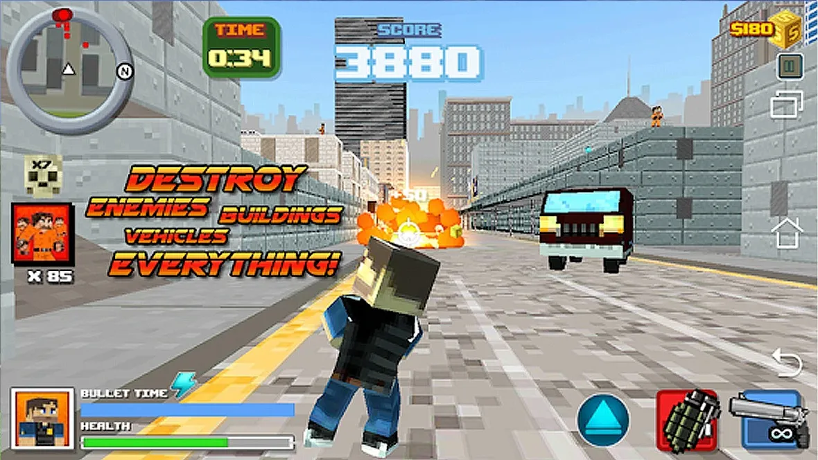 Cops VS Robbers Prison Escape [мод: много денег] Screenshot 2