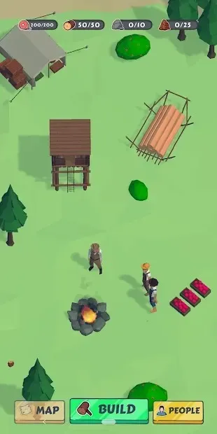 Lost Island: Idle RPG Survival [мод: много денег] Screenshot 1