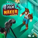 Скачать взломанную версию Idle Film Maker Empire Tycoon [мод: много денег] на Андроид